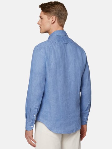 Boggi Milano Regular Fit Hemd in Blau