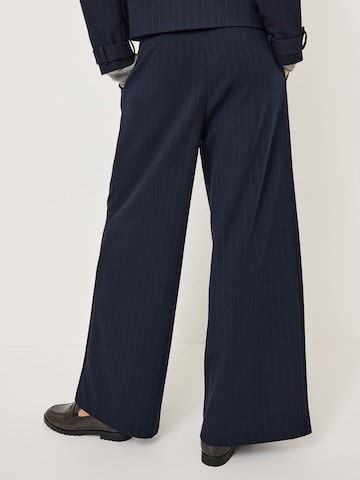 Tamaris Wide leg Broek in Blauw