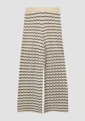 s.Oliver Wide leg Broek in Beige