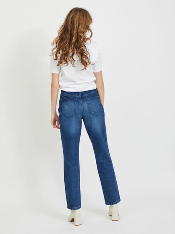 VILA Regular Jeans 'Elisa' in Blauw