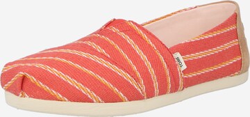 TOMS Espadrillid, värv punane: eest vaates