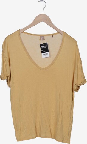 BOSS Black Top & Shirt in XL in Yellow: front