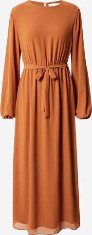 VILA Obleka 'TILLY' | rjava barva: sprednja stran