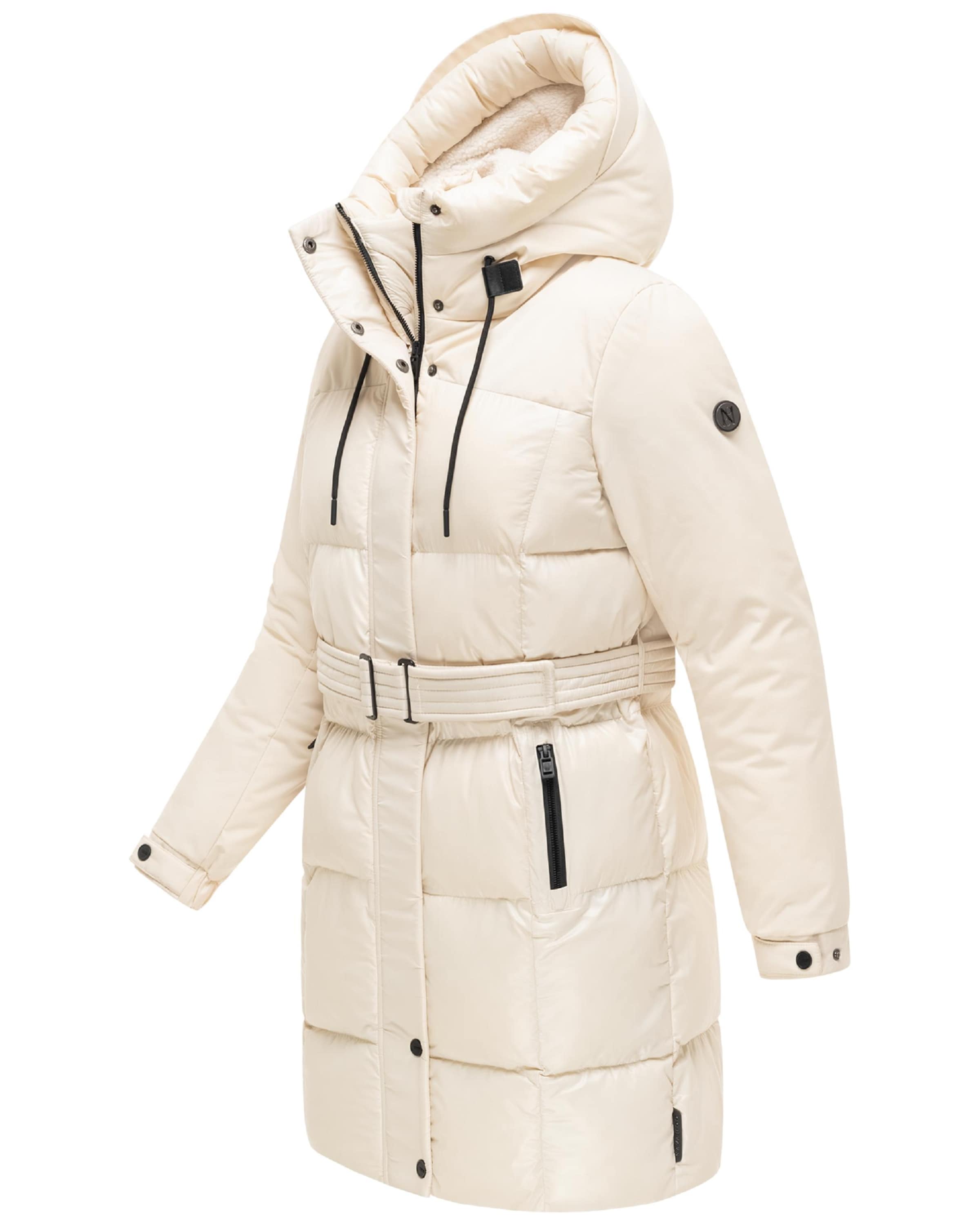 NAVAHOO Wintermantel in Beige