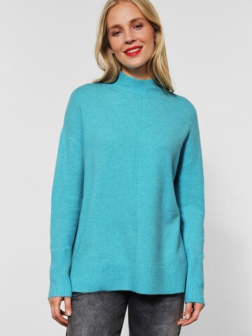 STREET ONE Pullover in Blau: Vorderseite