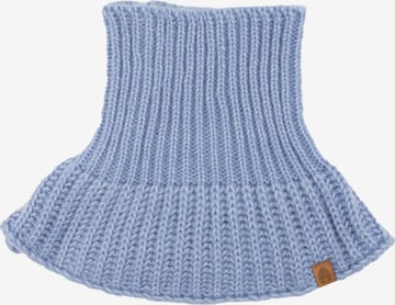 KOPYTO Schal 'BUBO' in Blau: Vorderseite