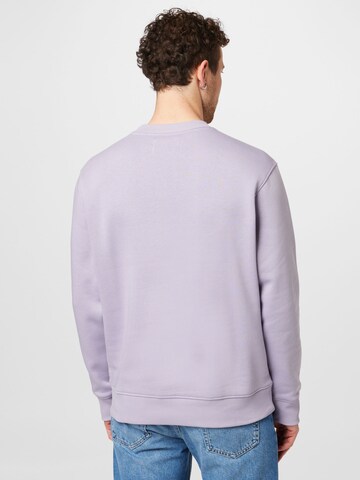 Calvin Klein Jeans Sweatshirt in Purple