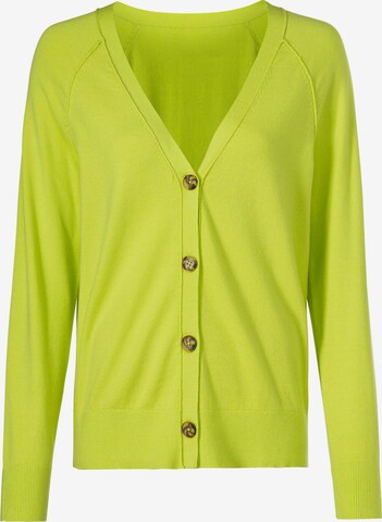 heine Knit cardigan in Green: front