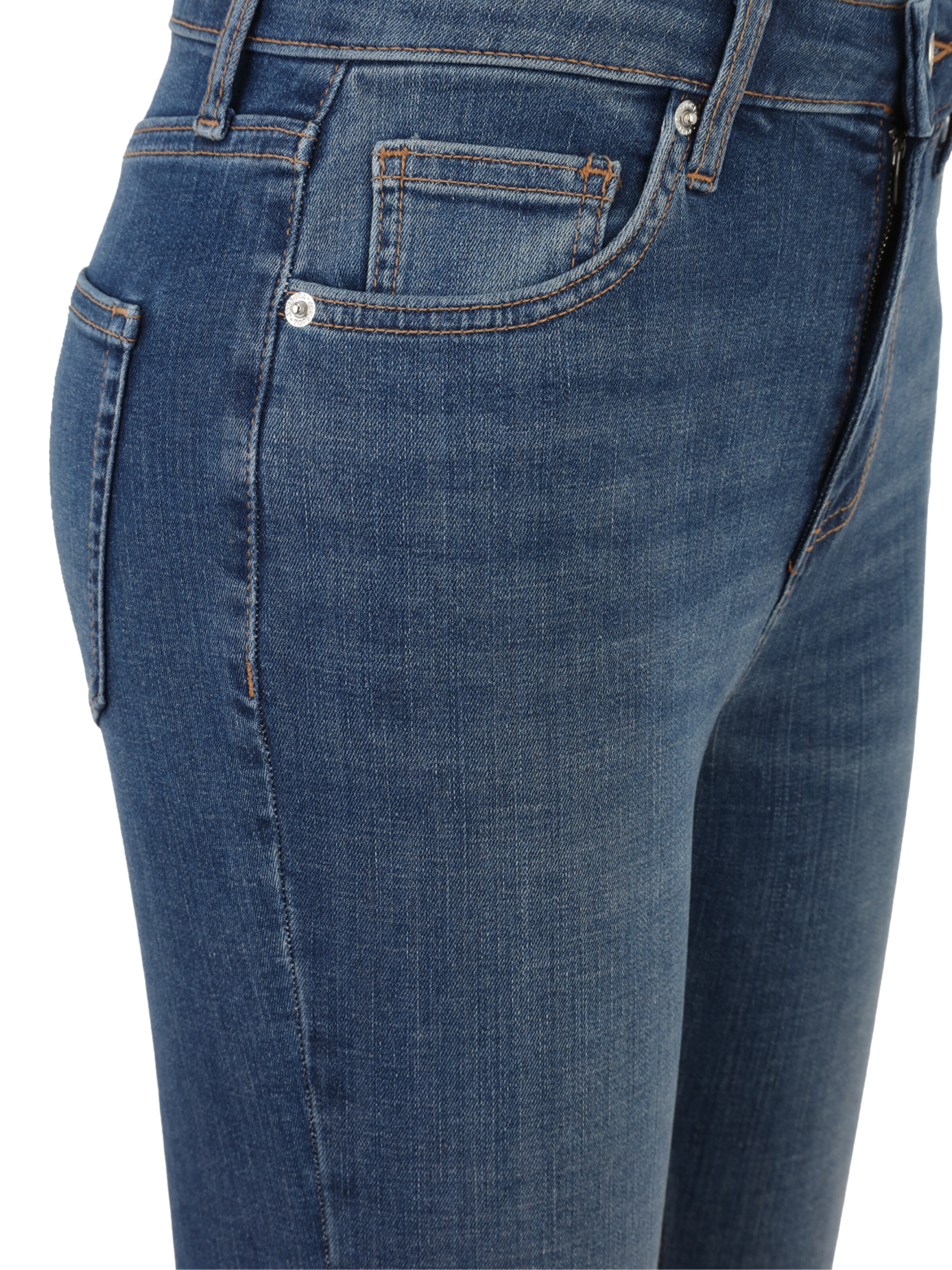 zils TOPSHOP Plati gali Džinsi 'JAMIE'