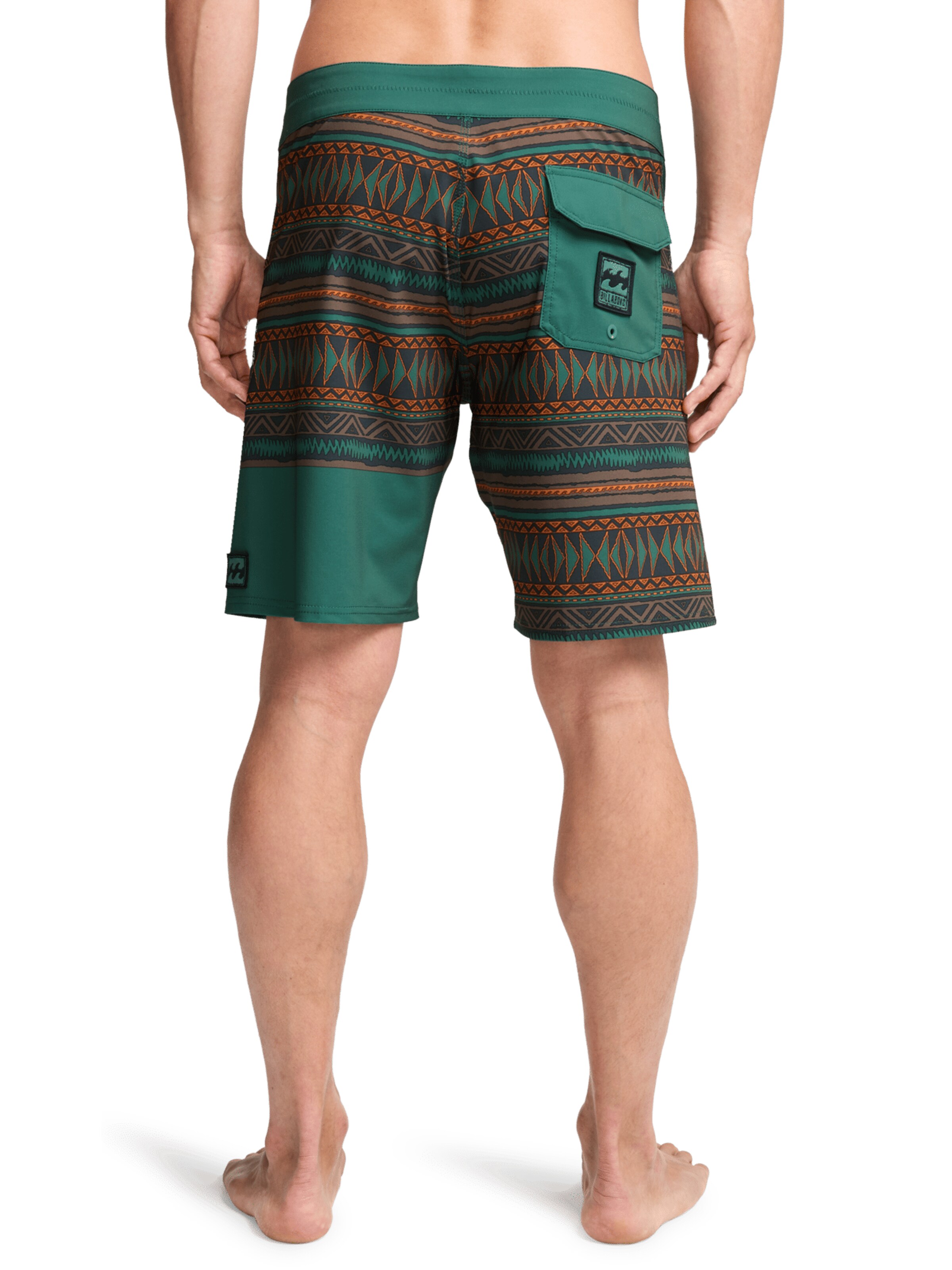 BILLABONG Swimming Trunks 'Burleigh Pro 18' in Green