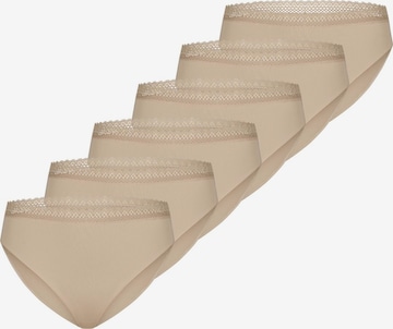 Nina von C. Panty 'Slipboutique' in Beige: front