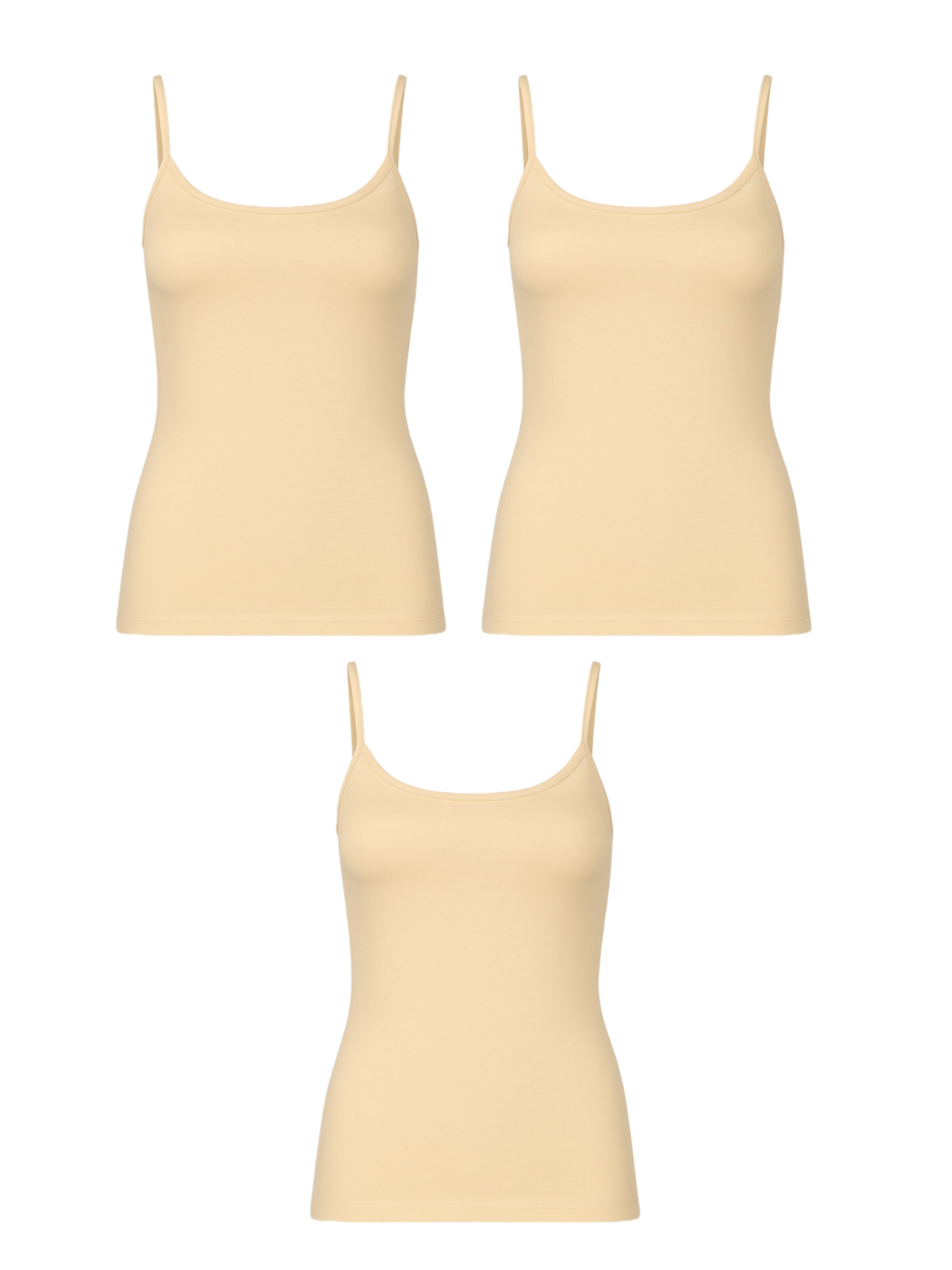 Erdem Undershirt in Beige: front