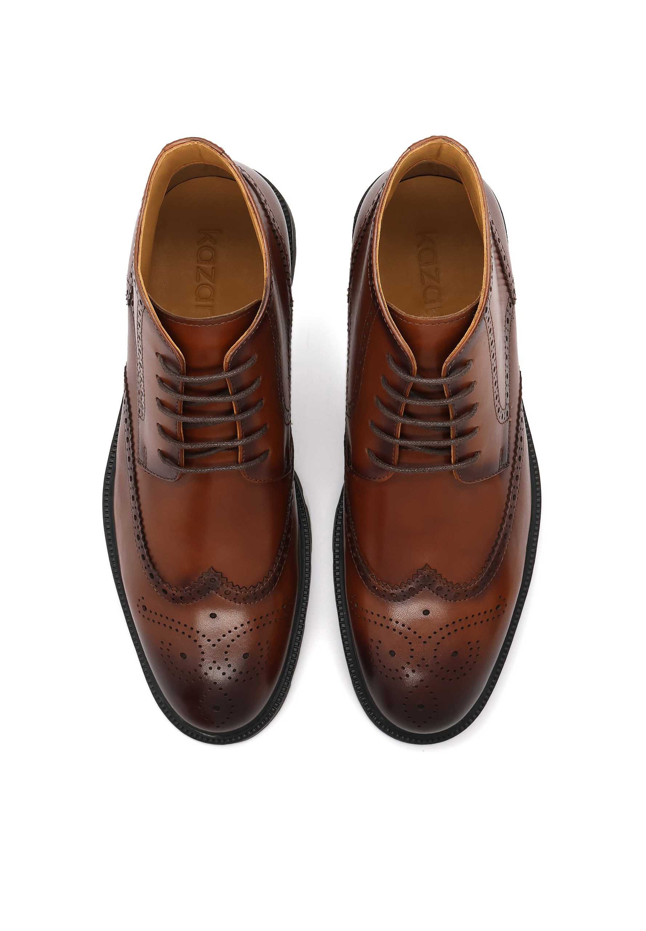 Kazar Schnürboots in Braun