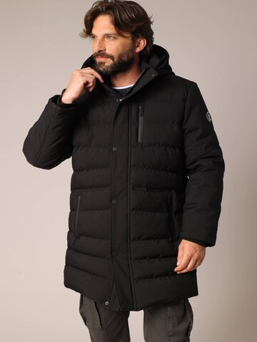 Veste d’hiver 'Chirolong' Deeluxe en noir : devant