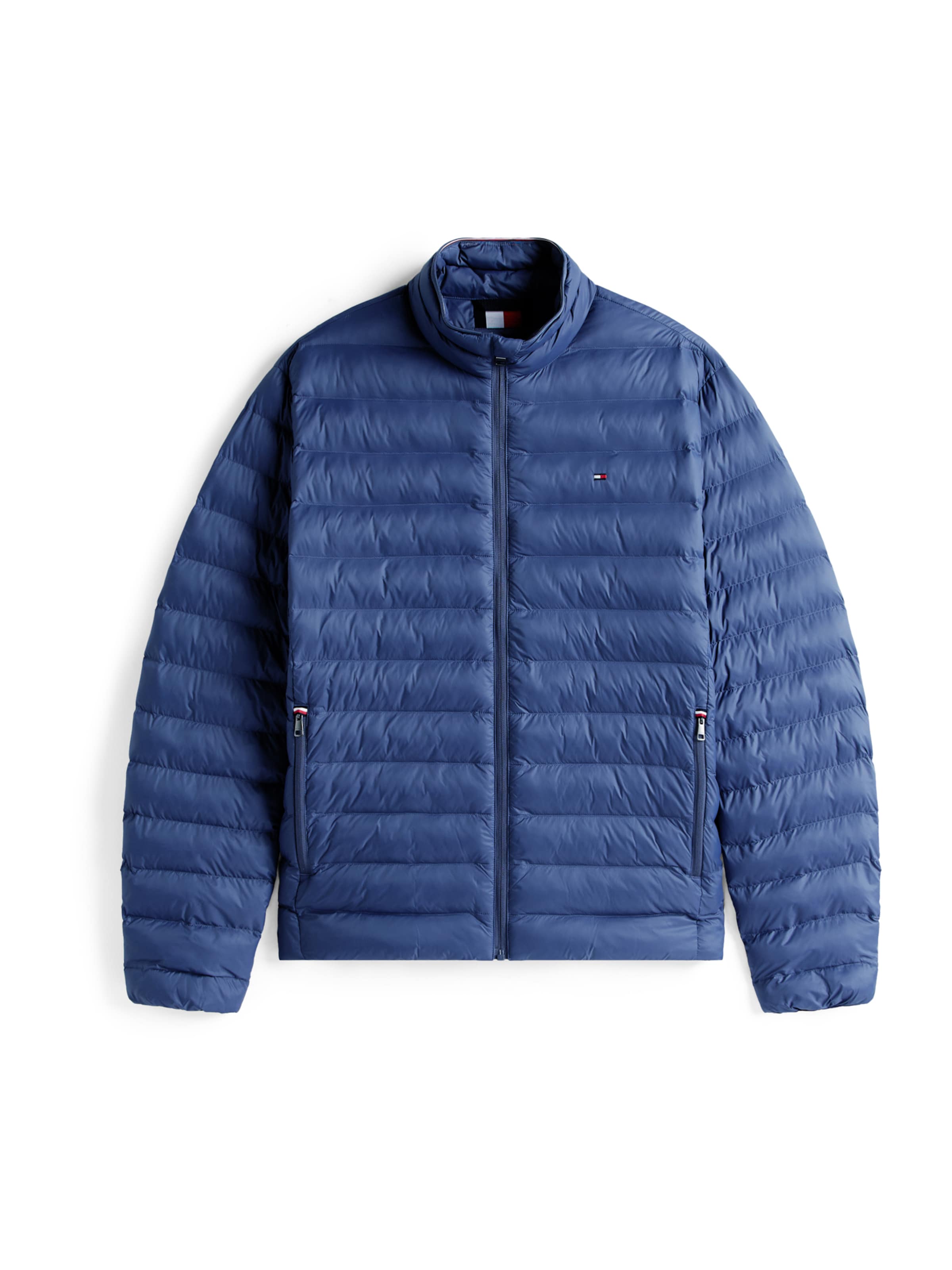 TOMMY HILFIGER - Casaco meia-estação em azul: frente