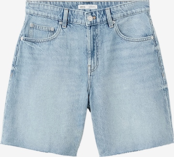 MANGO Loosefit Farkut 'ANNE' värissä sininen: etupuoli