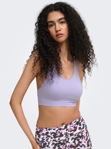 ONLY PLAY - regular Sujetador deportivo 'ONPDaisy' en lila: frente