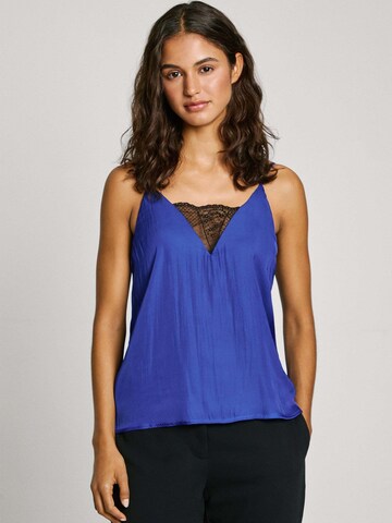 Pepe Jeans Top 'ADELINE' in Blauw: voorkant