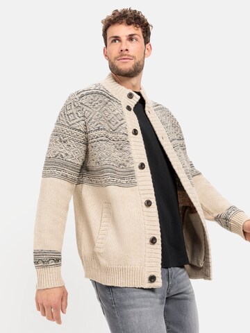 CAMEL ACTIVE Knit Cardigan in Beige