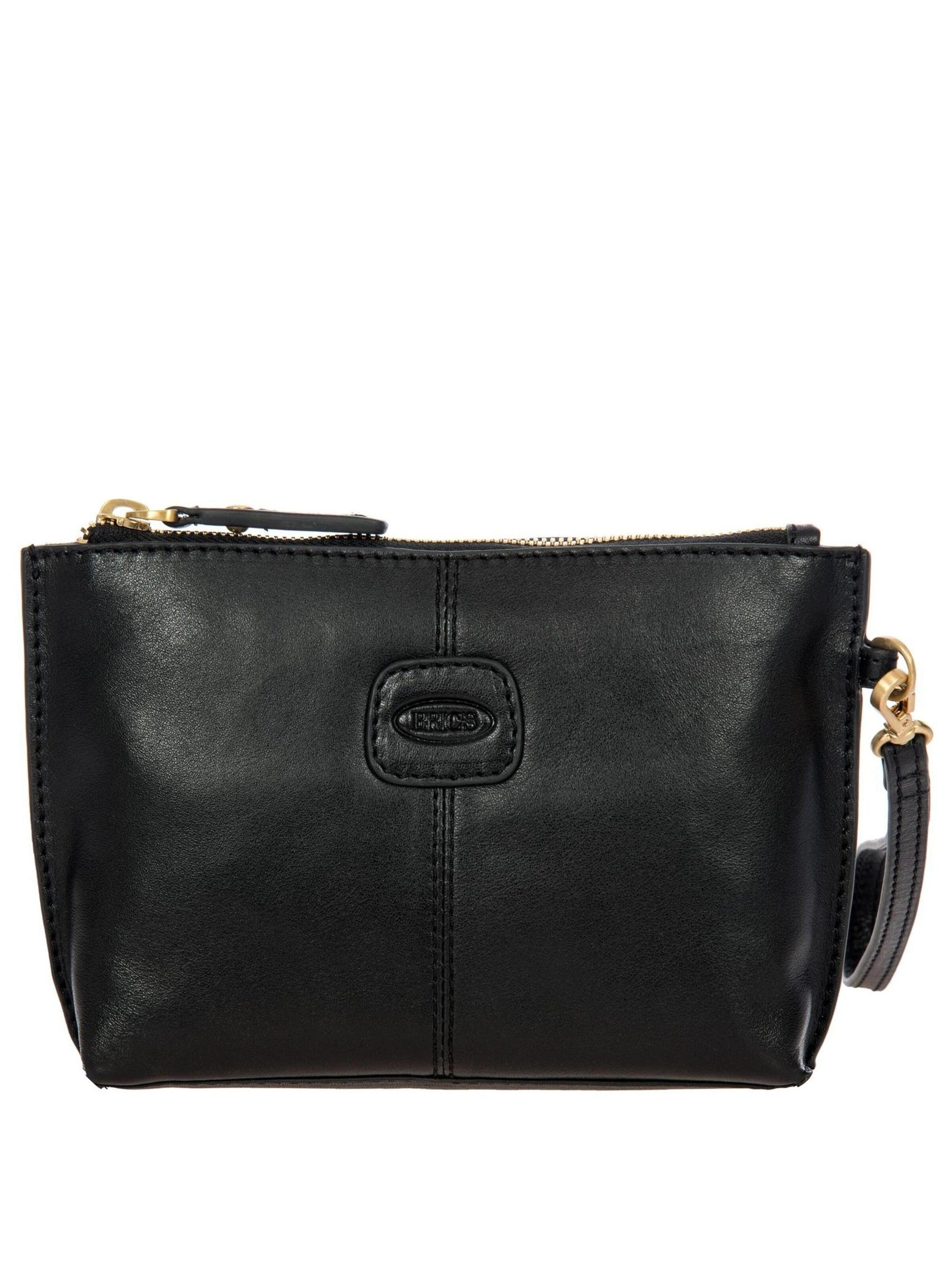 Bric's Clutch 'Volterra' in Black: front