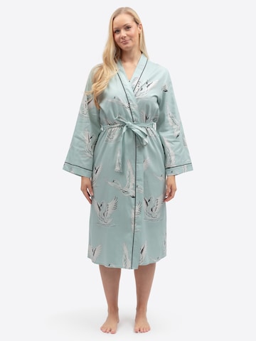 Cyberjammies Ochtendjas 'Grace' in Blauw: voorkant