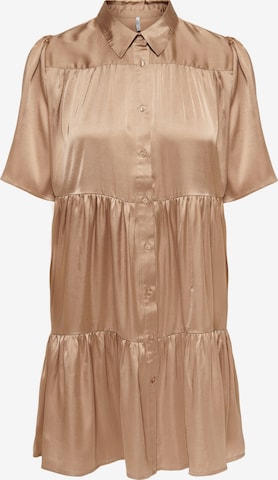 JDY Sukienka koszulowa 'FIFI' w kolorze brązowy: przód