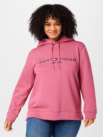 Tommy Hilfiger CurveSweater majica - roza boja: prednji dio