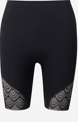 Chantelle - Pantalón moldeador en negro: frente