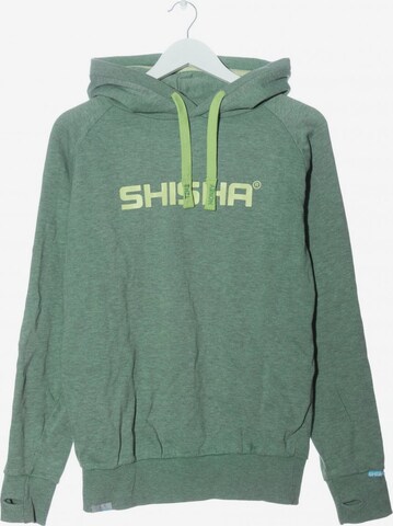 SHISHA Sweatshirt & Zip-Up Hoodie in M in Green: front