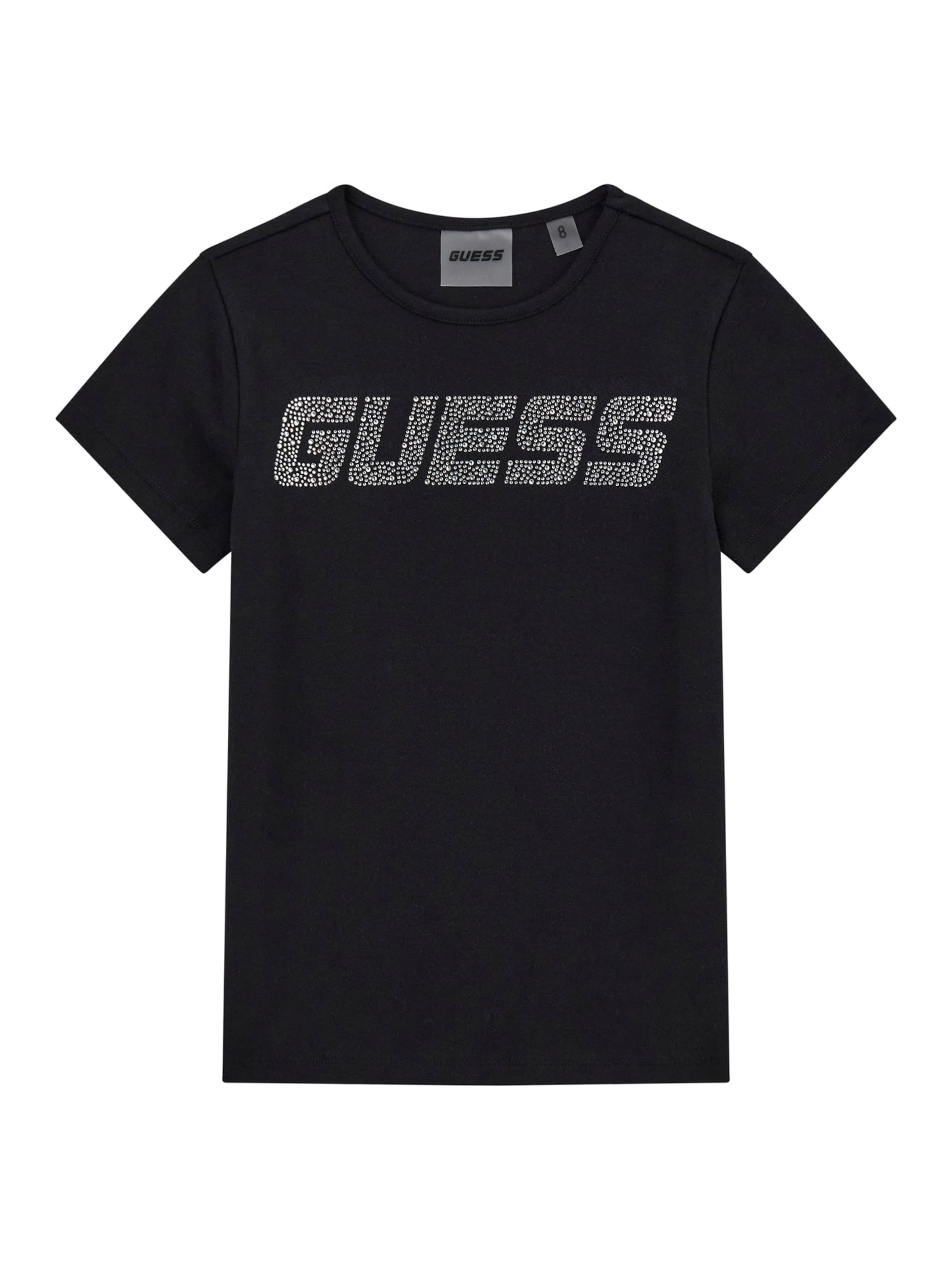 T-Shirt 'MINIME' GUESS en noir : devant