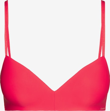 Soutien-gorge Calvin Klein Underwear en rouge : devant