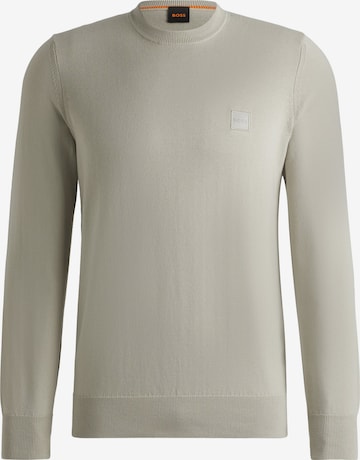 BOSS Trui 'Kanovano' in Beige: voorkant