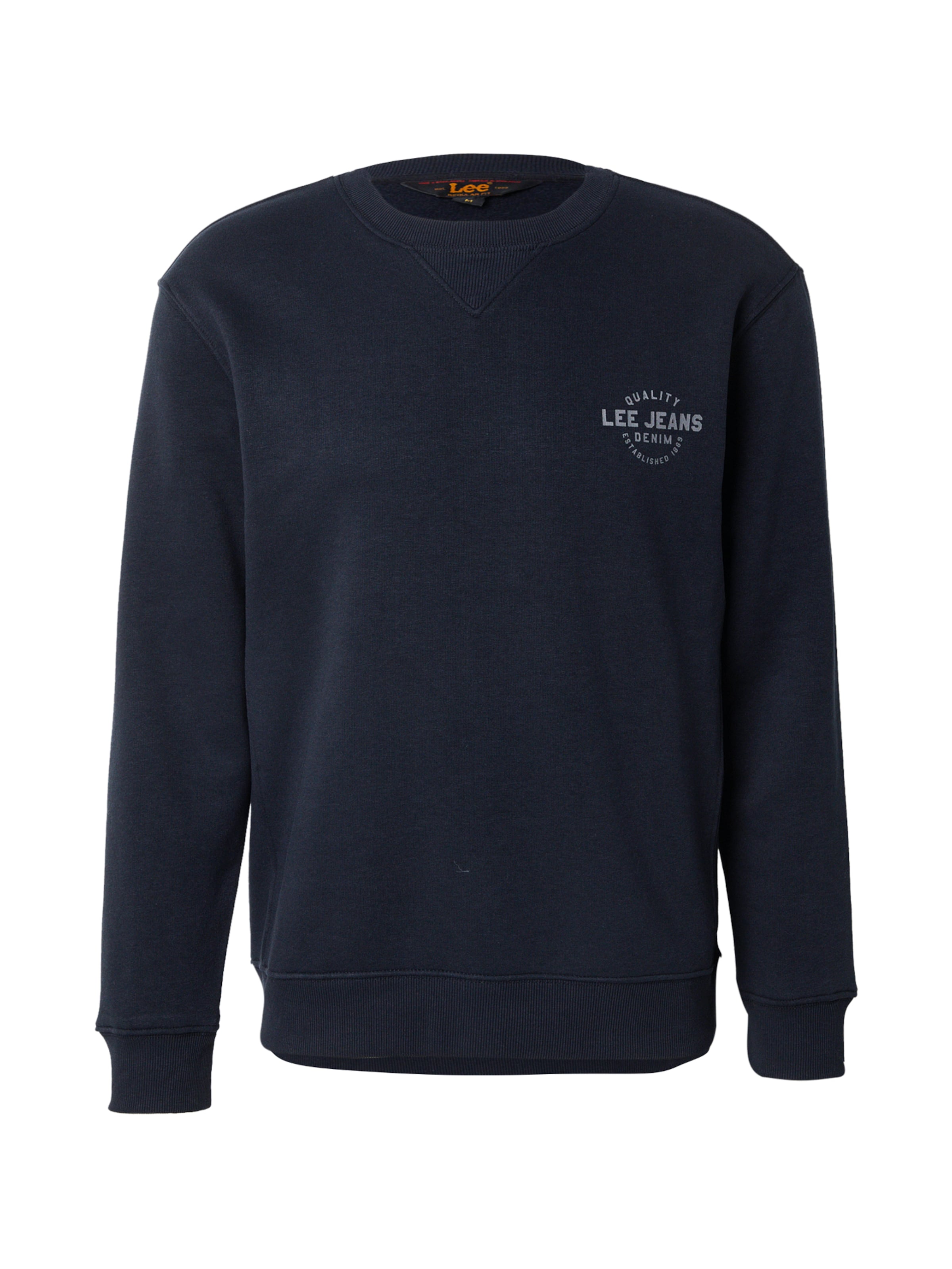 Lee Sweatshirt i svart: framsida