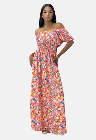 Elara Zomerjurk in Oranje: voorkant