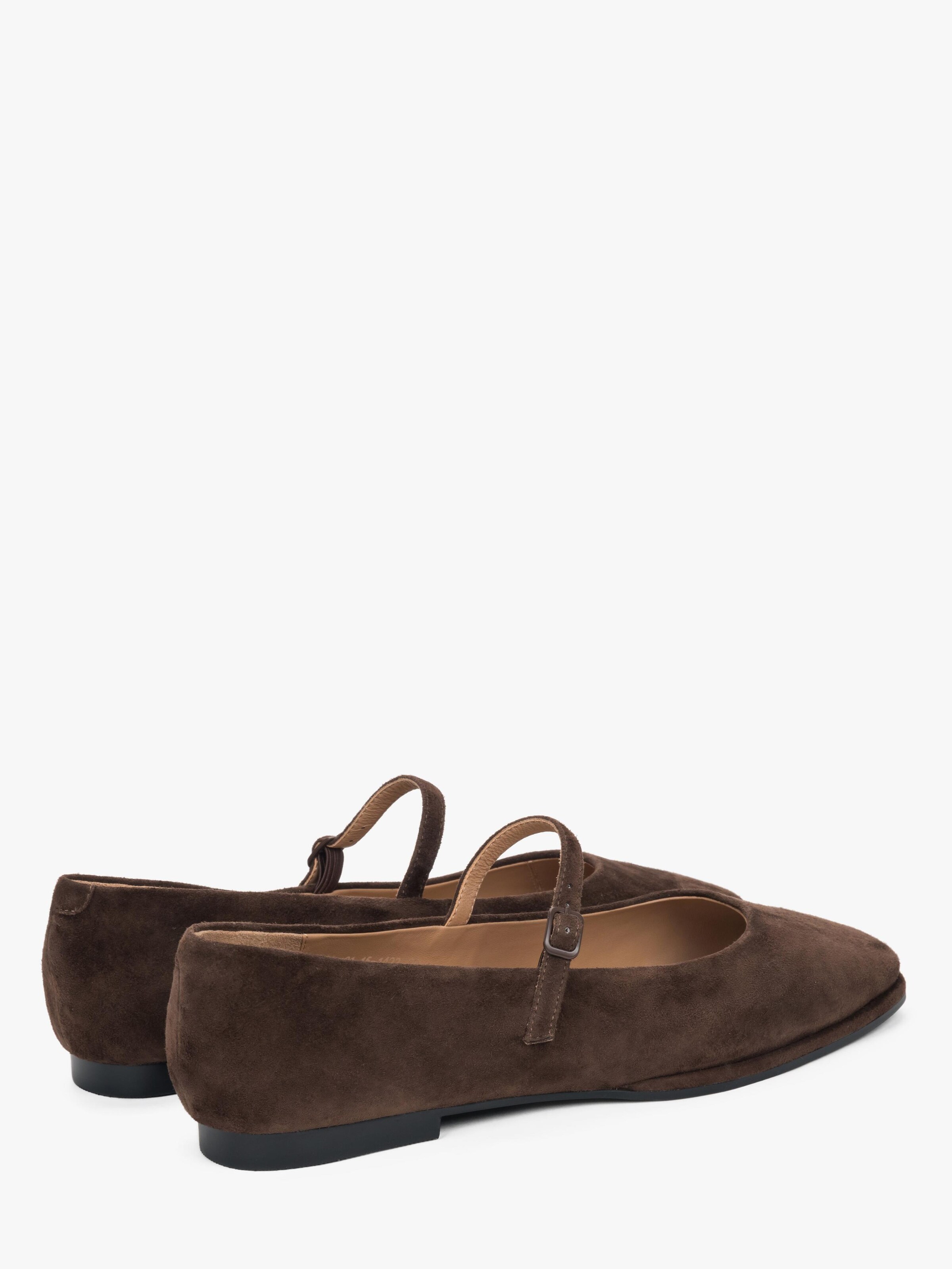 Estro Ballet Flats '101-15' in Brown