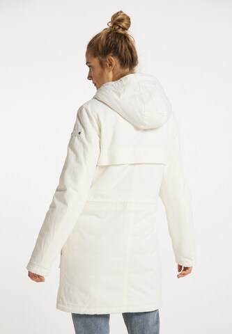 Parka d’hiver DreiMaster Vintage en blanc