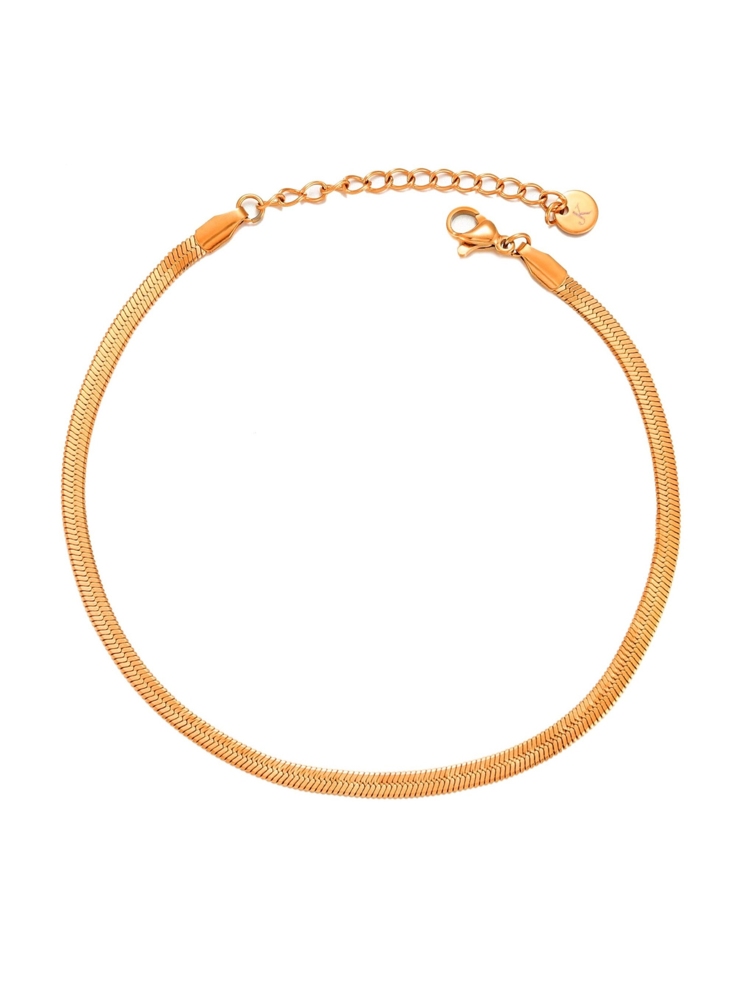 Kim Johanson Bracelet 'Schlangenkette' in Gold: front
