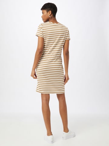 VILA Dress 'TINNY' in Brown