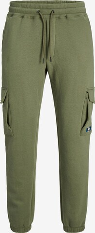 Pantalon cargo 'Gordon' JACK & JONES en vert : devant