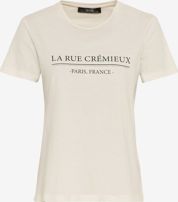 HALLHUBER Shirt 'LA RUE CRÉMIEUX' in Beige: front