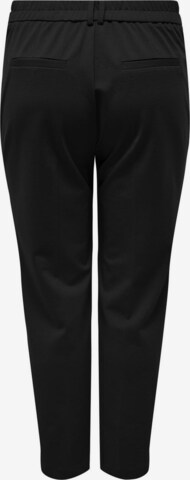 ONLY Carmakoma Regular Pleated Pants 'PEACH' in Black