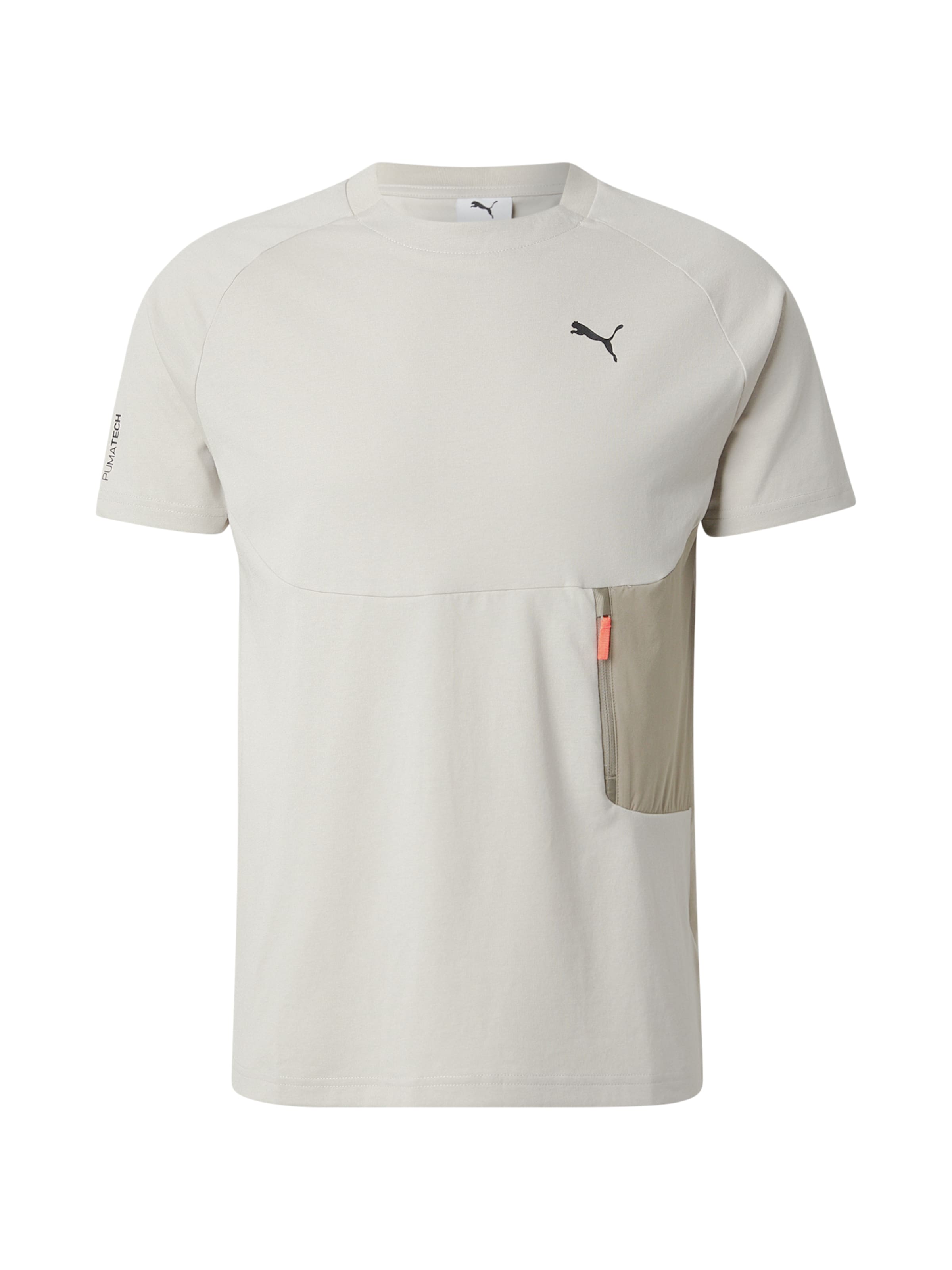 PUMA Functioneel shirt in Beige: voorkant