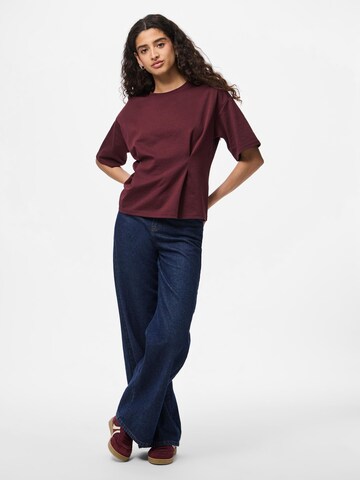 PIECES Shirt in Brown