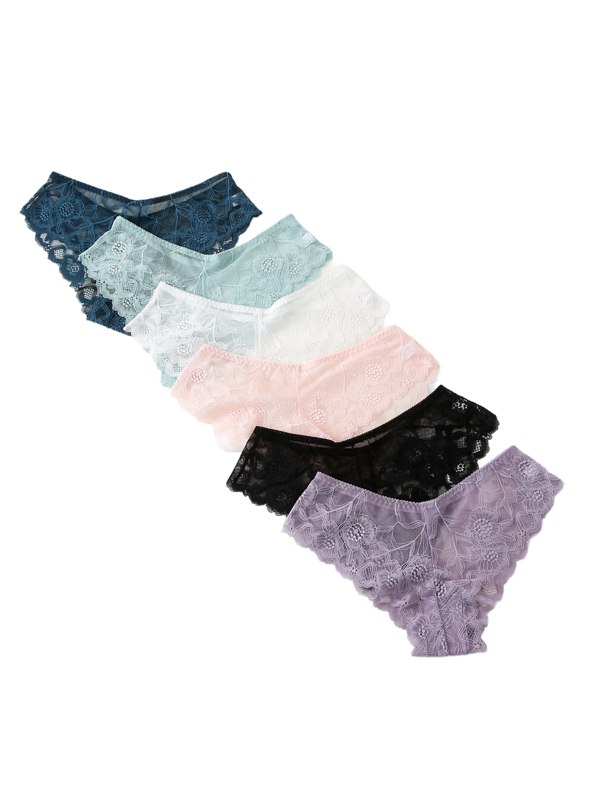 Emilie collection Boyshorts 'Multipack 10' in Mixed colors
