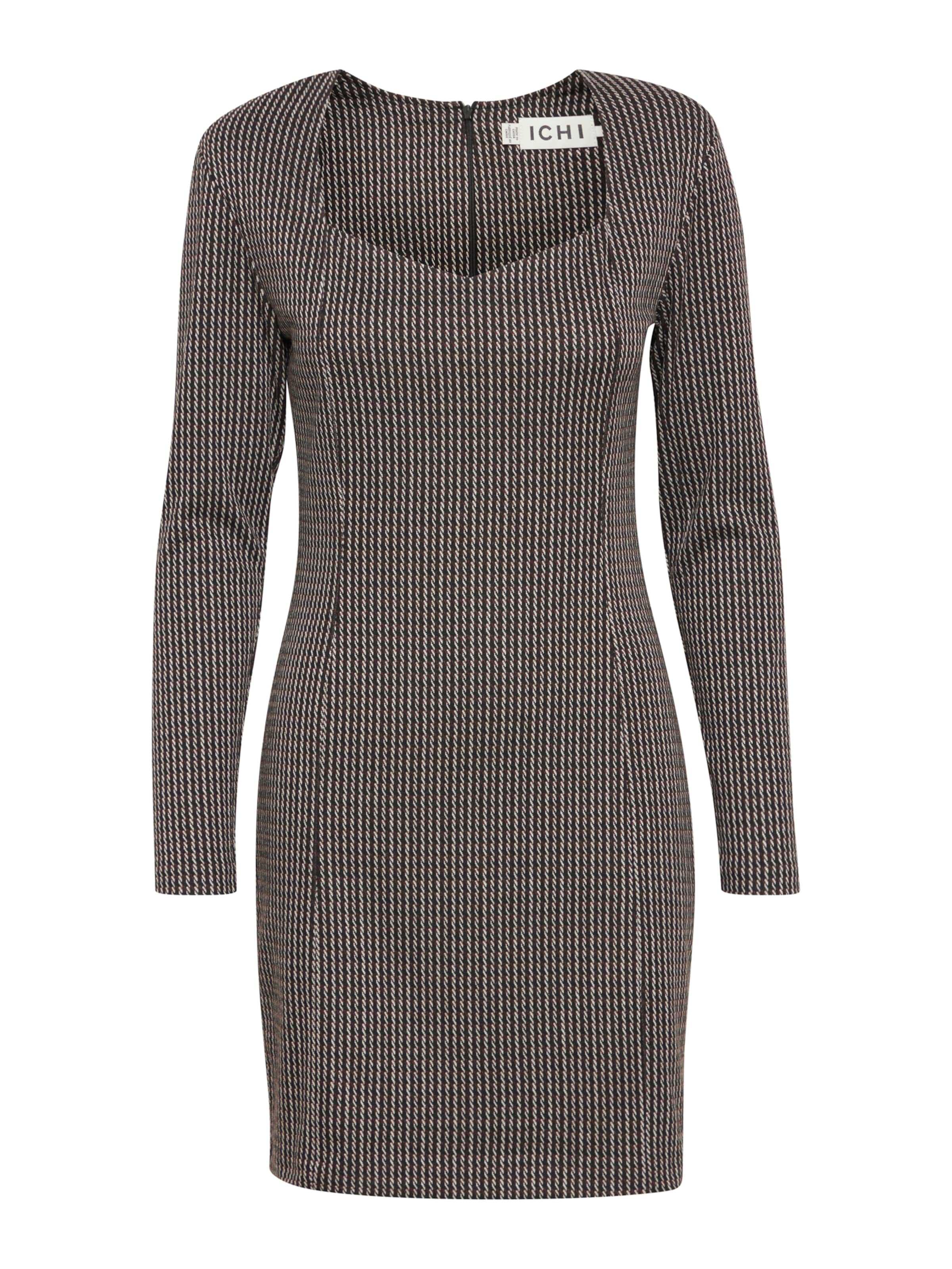 ICHI Платье 'Kate' в Черный: спереди