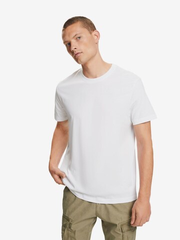 T-Shirt ESPRIT en blanc : devant