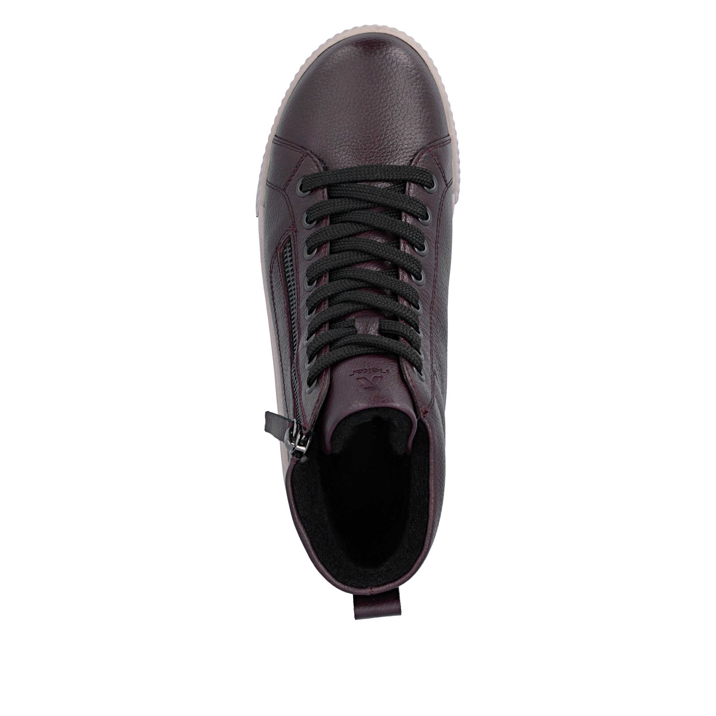 Bottines Rieker en rouge