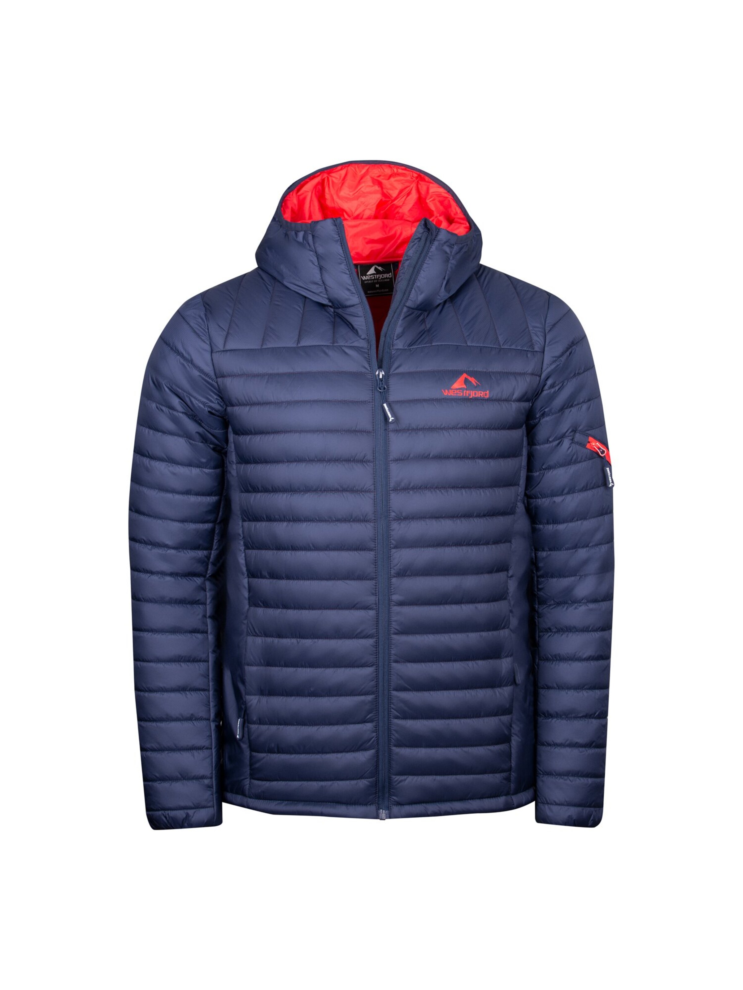 WESTFJORD Winter Jacket in Blue: front