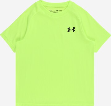 UNDER ARMOUR Functioneel shirt in Groen: voorkant