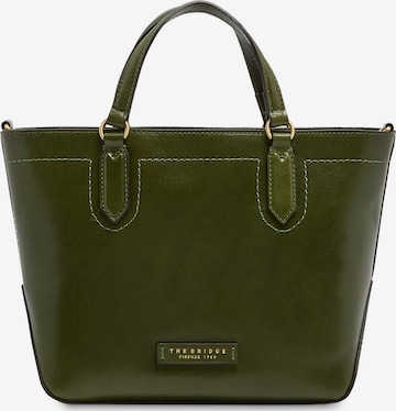 The Bridge Shoulder Bag in Green: front